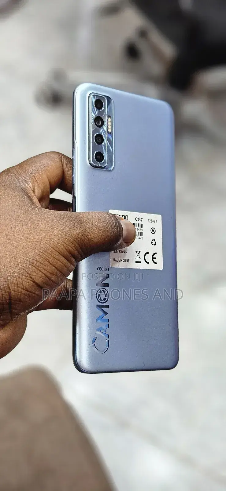 Tecno Camon 17P 128 GB Blue
