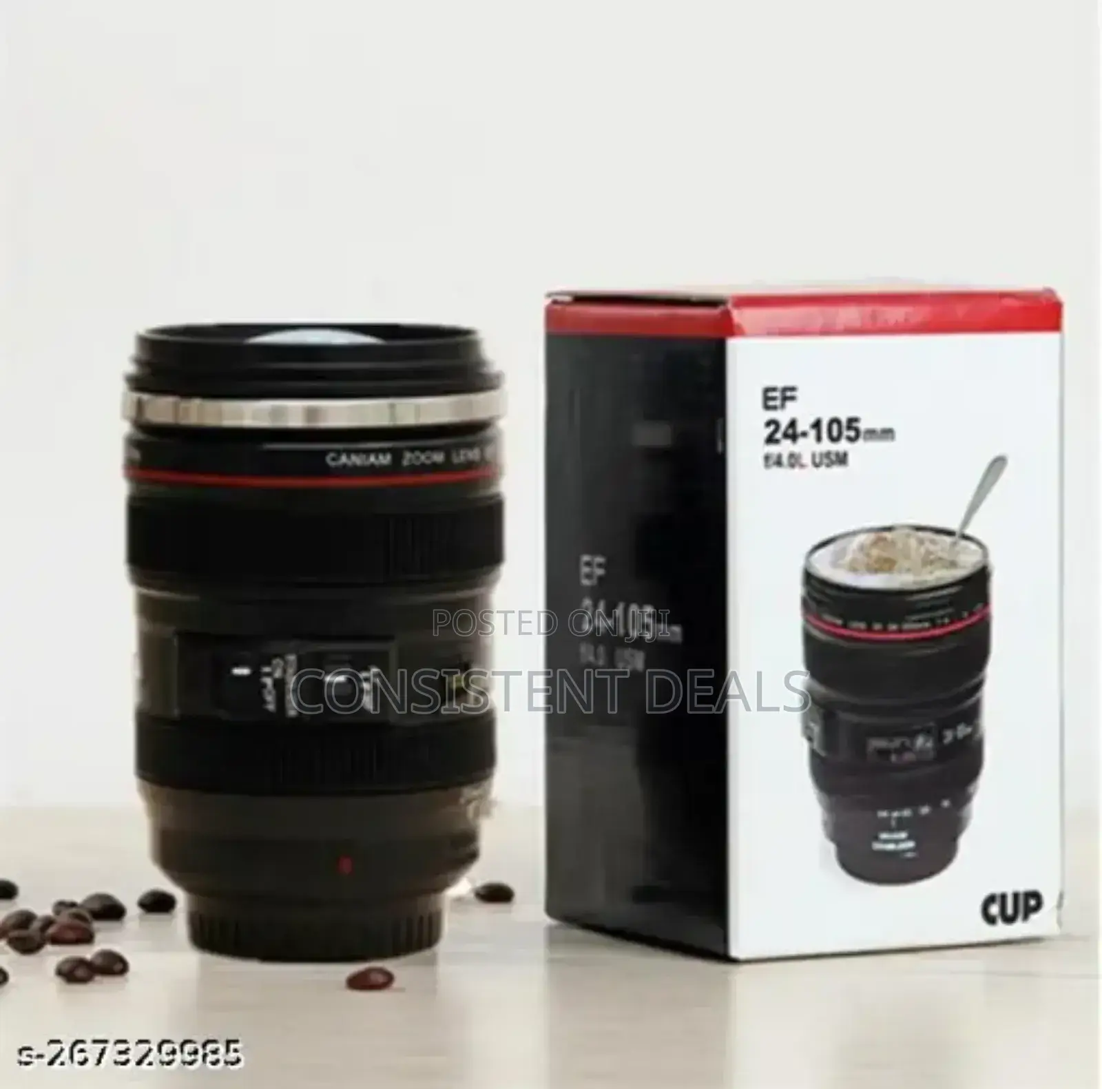 Camera Lens Designed Coffee Mug