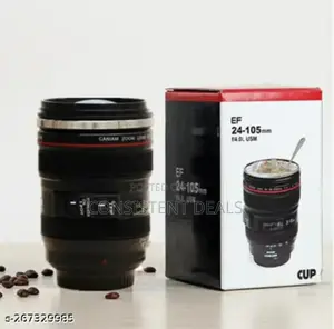 Camera Lens Designed Coffee Mug
