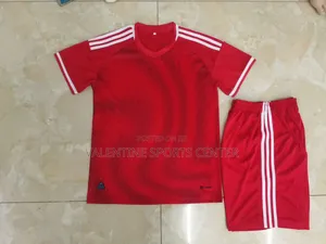 Red Colour's Jersey Original Material All Colors and Sizes