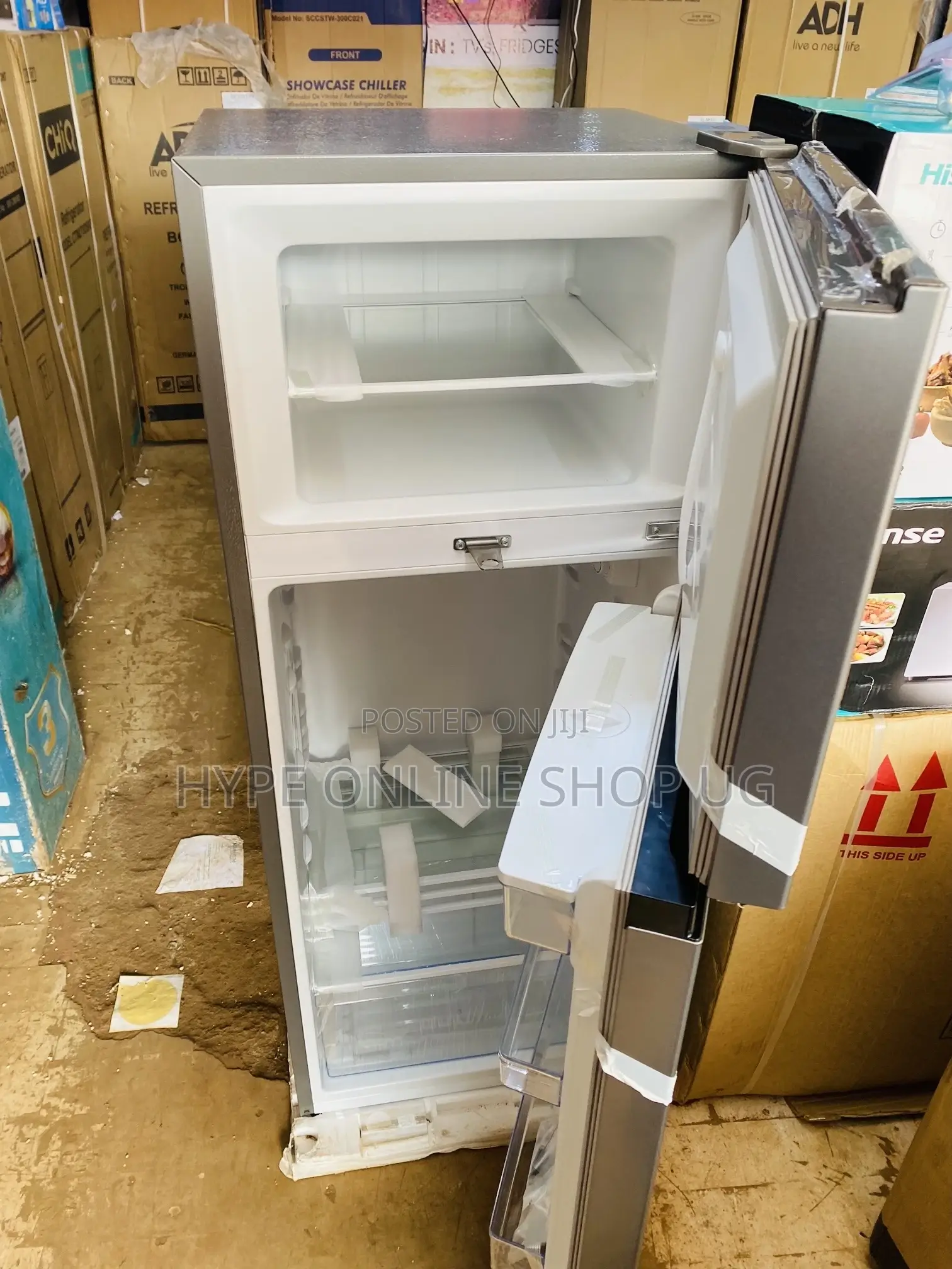 Hisense Double Door 270l Refrigerator