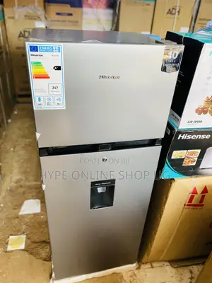 Hisense Double Door 270l Refrigerator