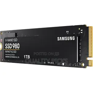 Samsung 980 SSD 1TB Pcle 3.0x4 Internal Solid State Drive
