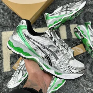 Legit ASICS Gel Kayano 14 Malachite White Green Sneakers