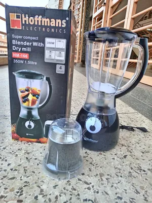 Hoffmans 1.5L 2 in 1 Blender With Grinder