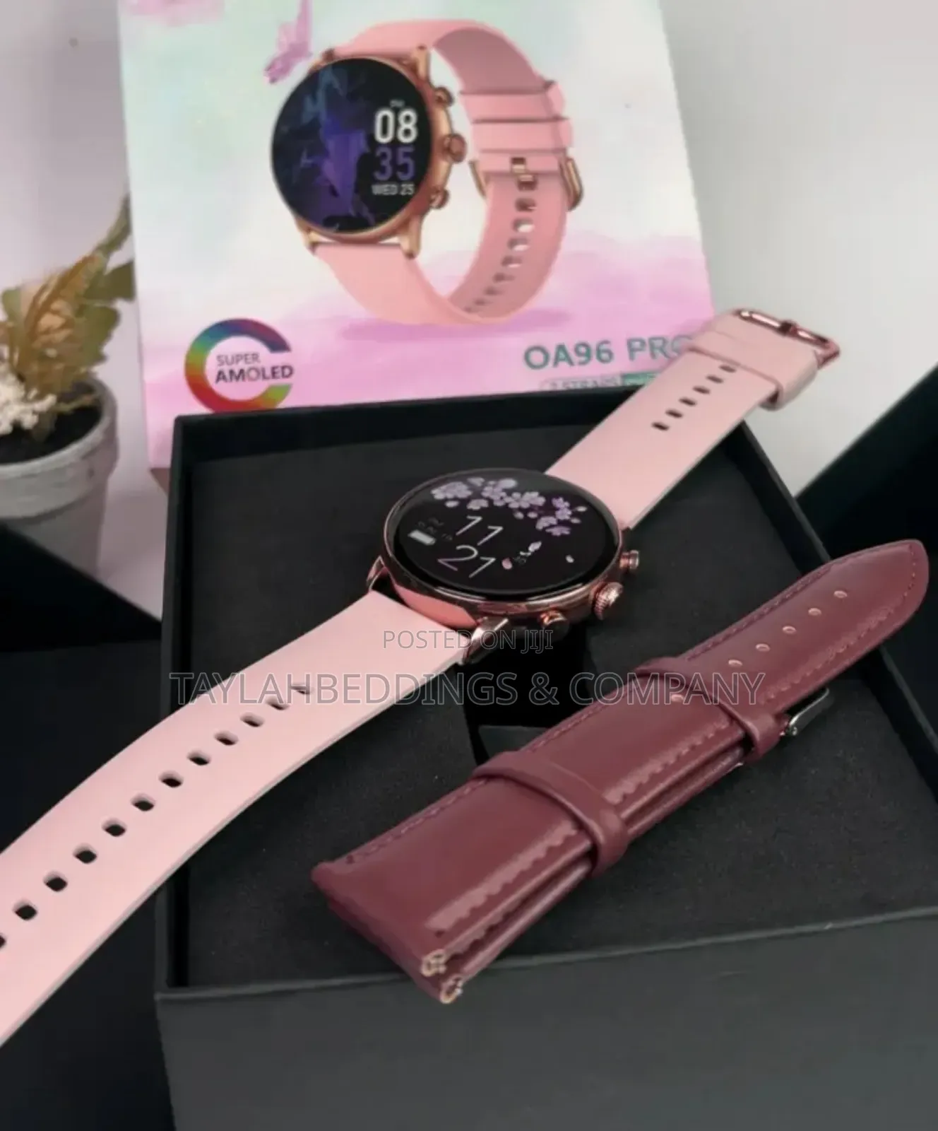 OA96 Pro Women Smart Watch Compatible iPhone Android Phone