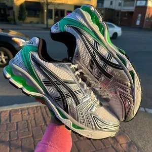 Icon ASICS Gel Kayano 14 Malachite White Green Sneakers