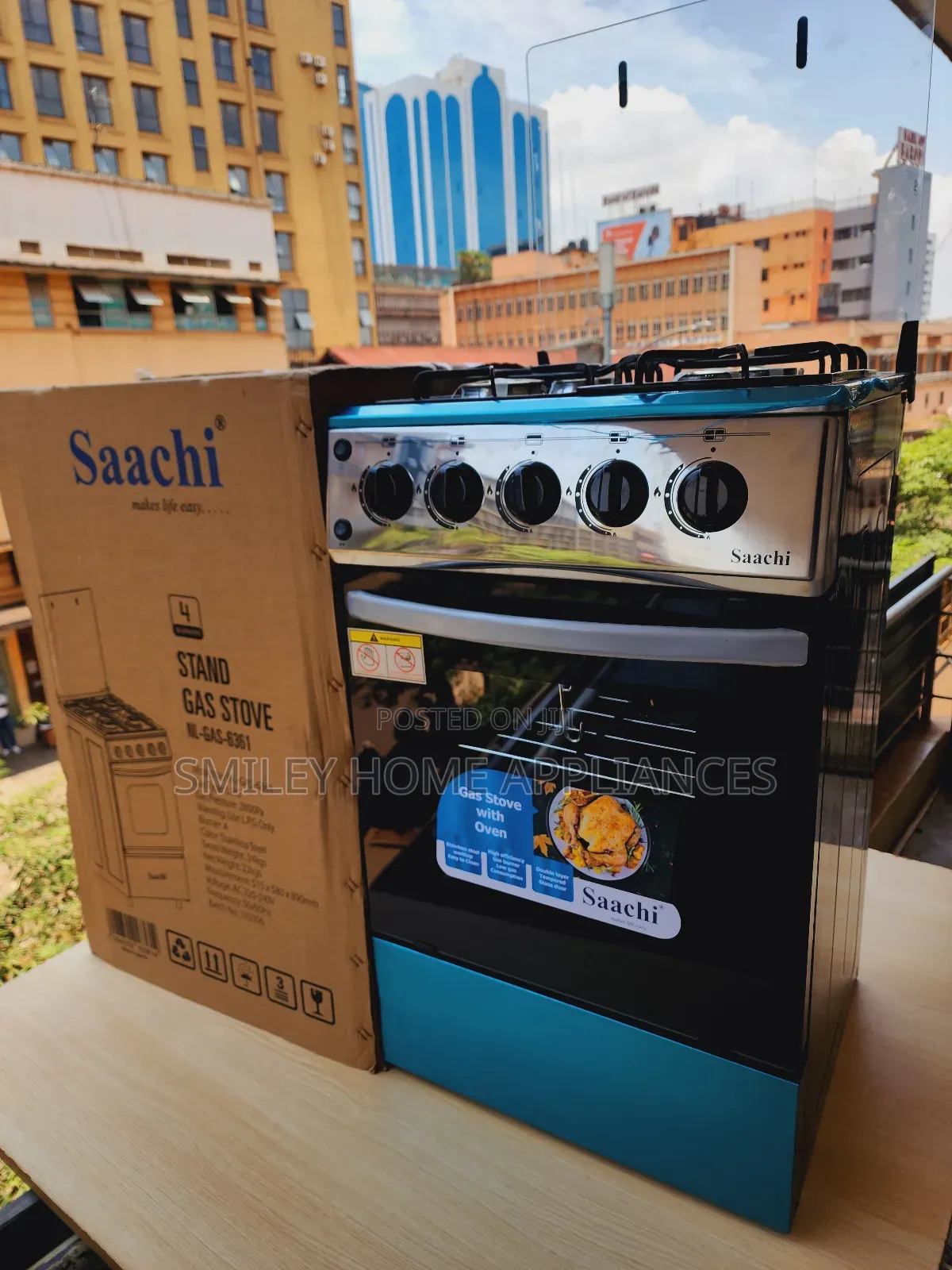 50cm by 50cm Sachi Gas Cooker
