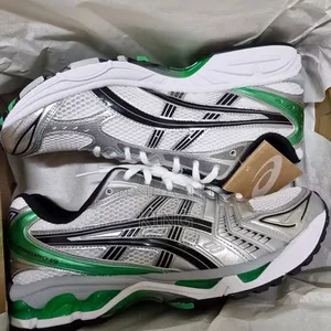 Sooth ASICS Gel Kayano 14 Malachite White Green Sneakers