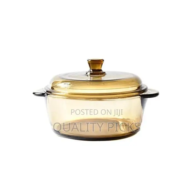 1L Soup Mixing Baking Serving Glass Casserole Dish