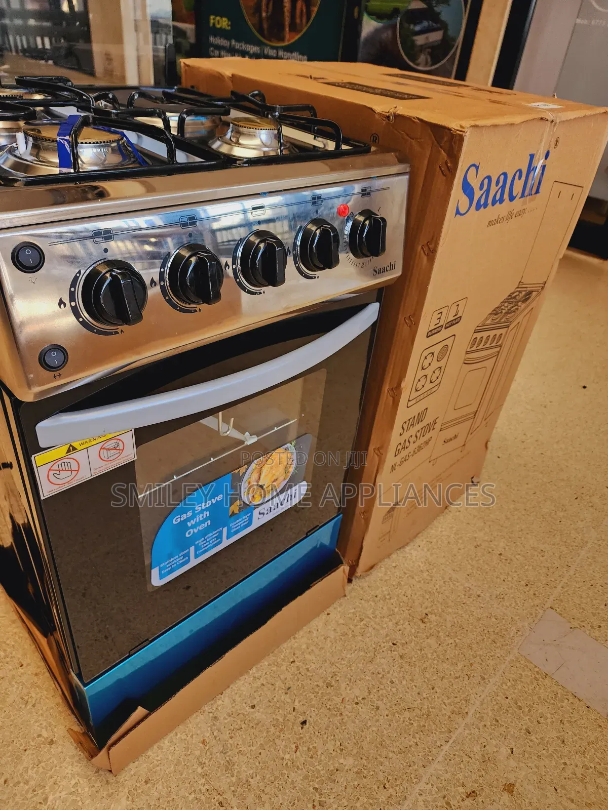 Sachi Gas Cooker 50 by 50 3+1