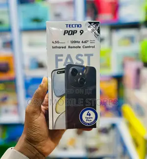 New Tecno Pop 9 64 GB Black