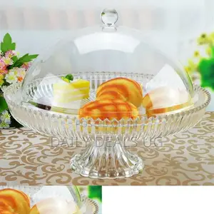 Glass Cake Holder
