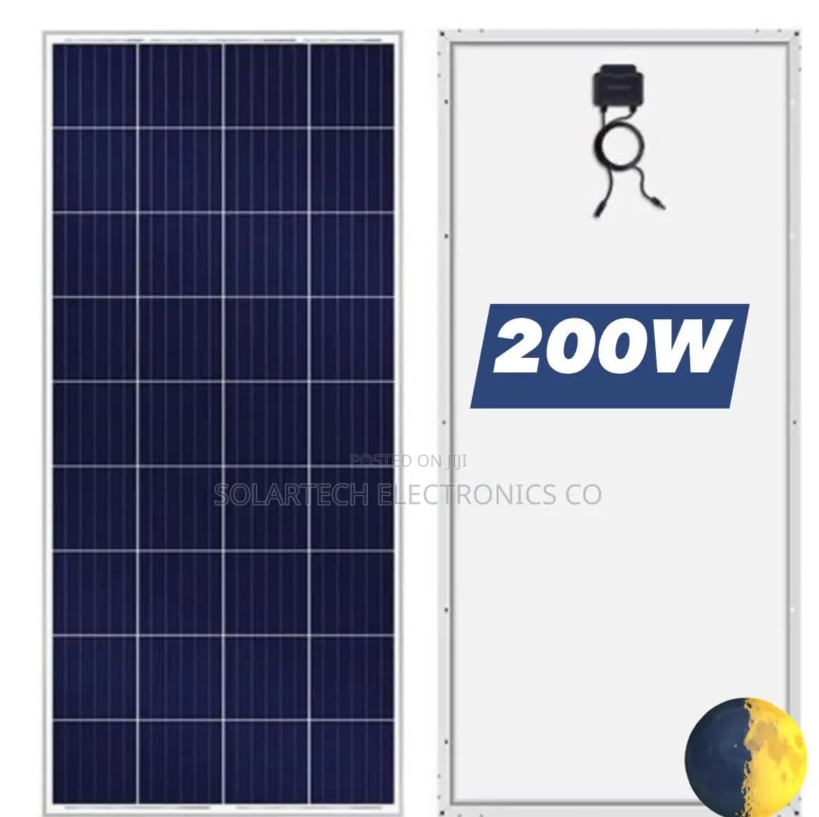 200W Mono Crystalline Solar Panels 24v /Voltage