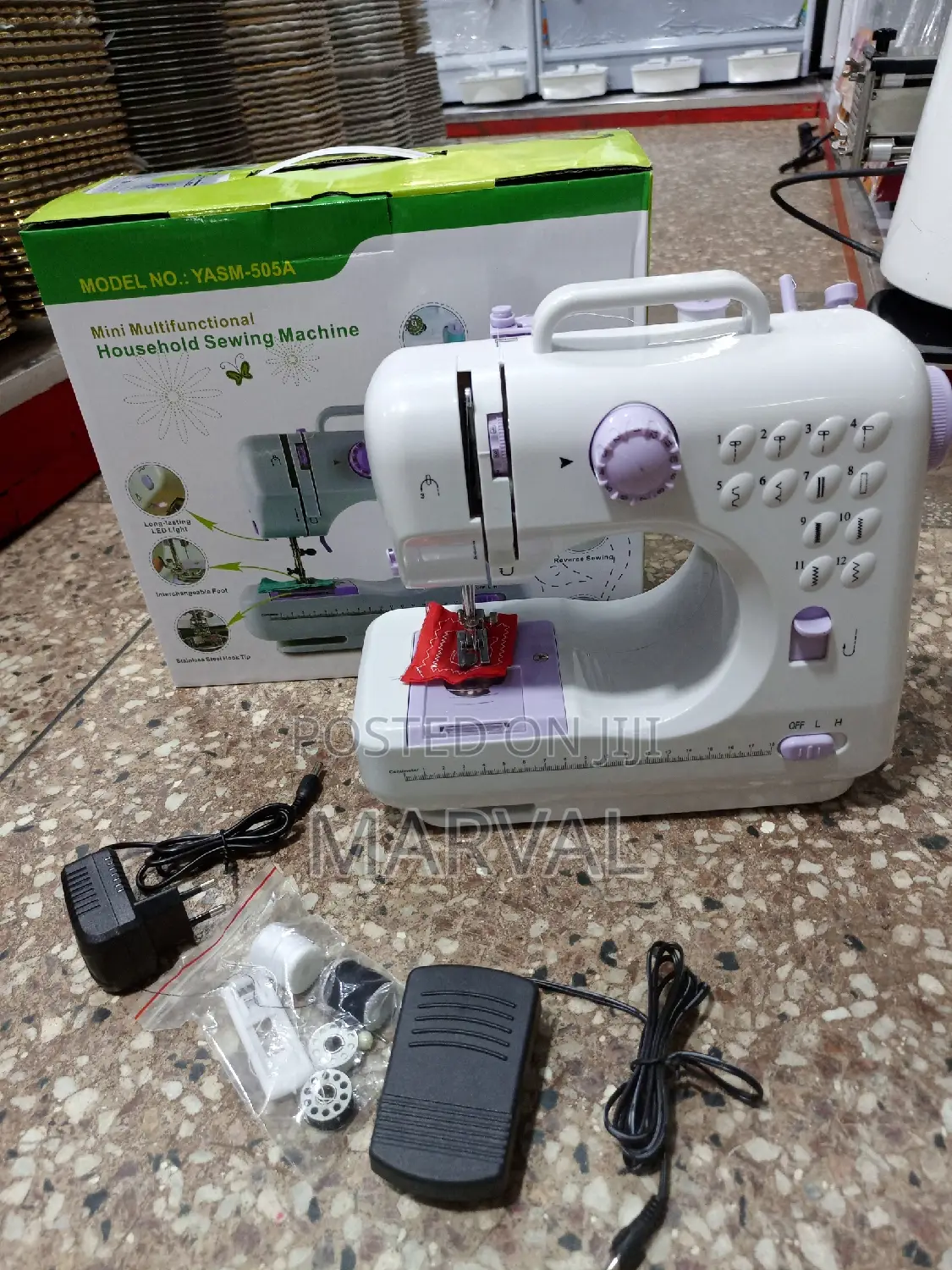 Upgraded Multifunctional Sewing Machine With Overlock