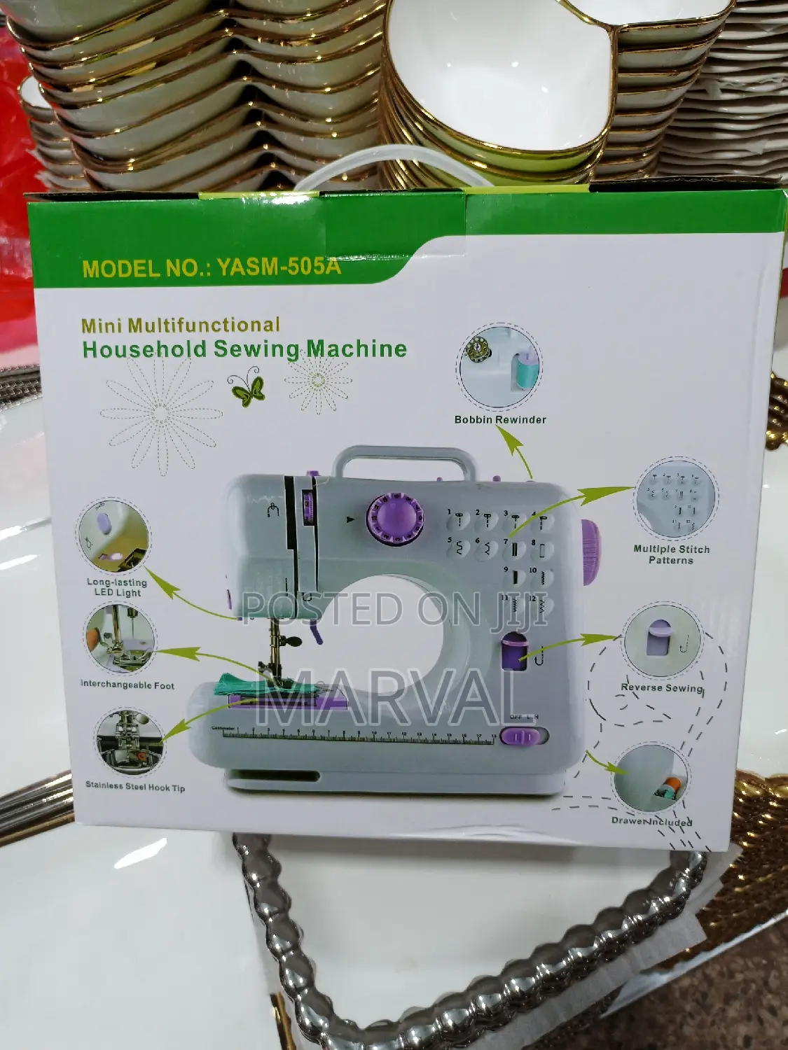Upgraded Multifunctional Sewing Machine With Overlock