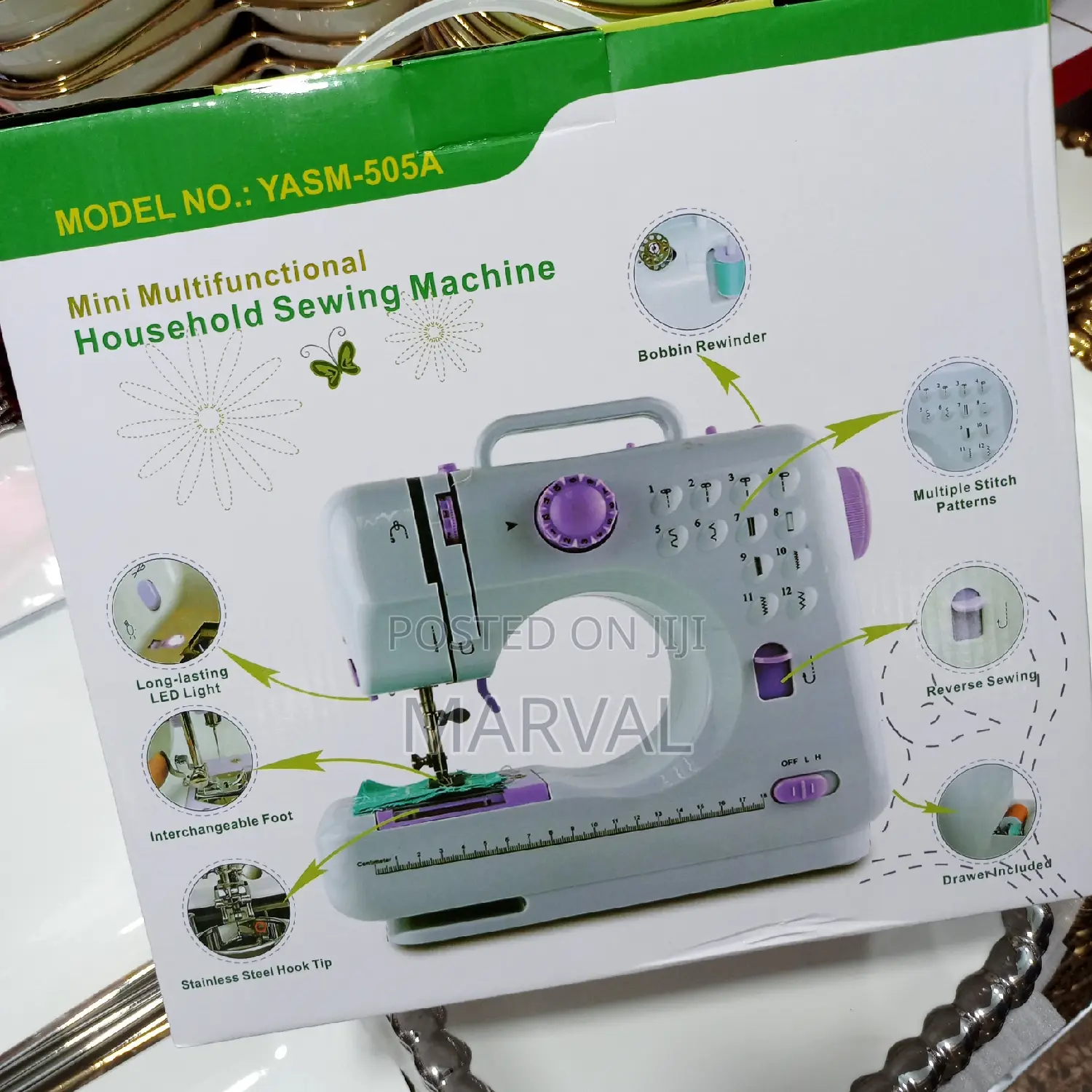 Upgraded Multifunctional Sewing Machine With Overlock