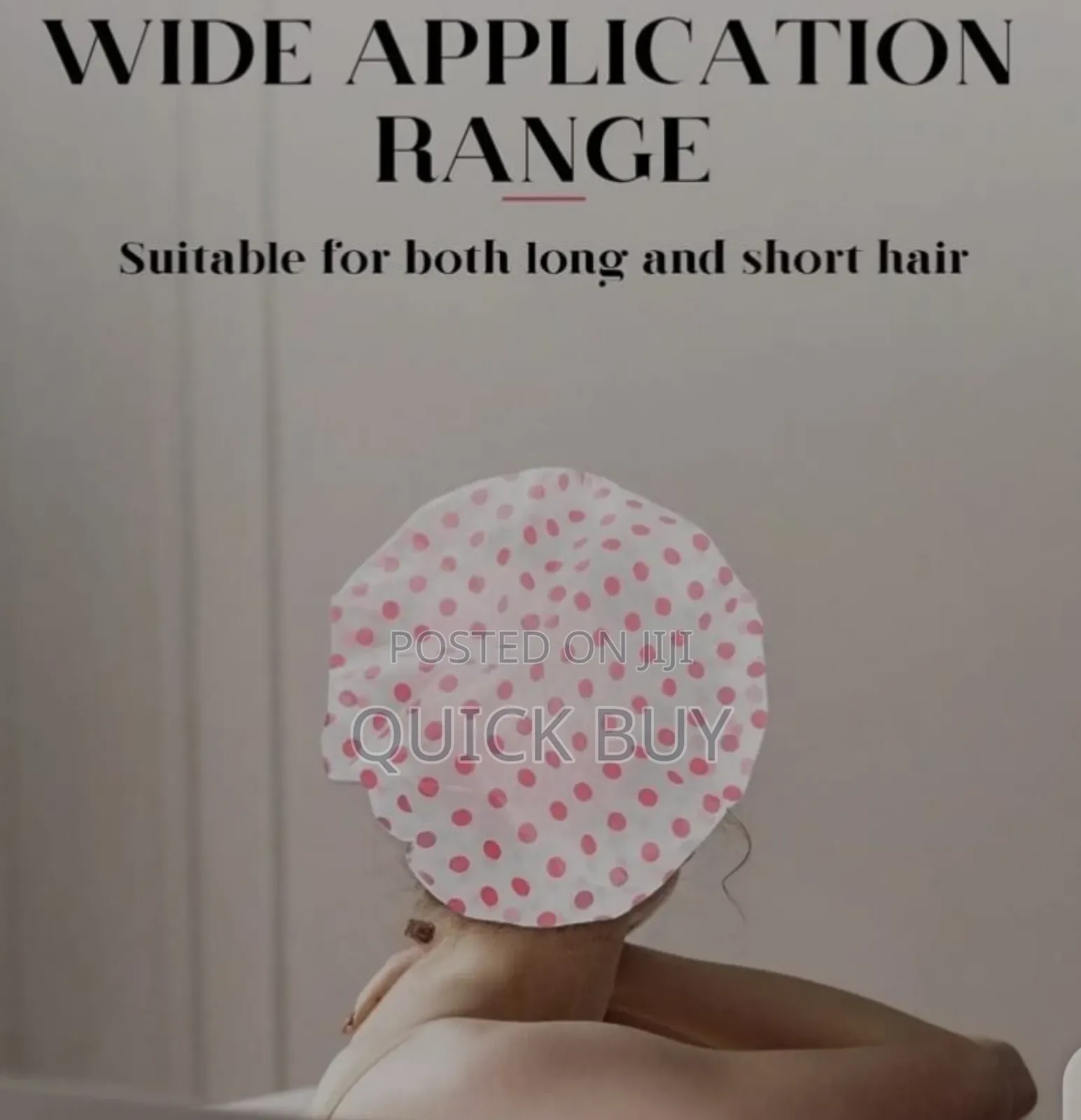 Elegant Bathroom Elastic Waterproof Shower Cap
