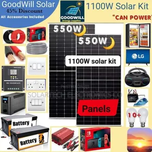 1100W Emirate Solar System Full Kit TECH