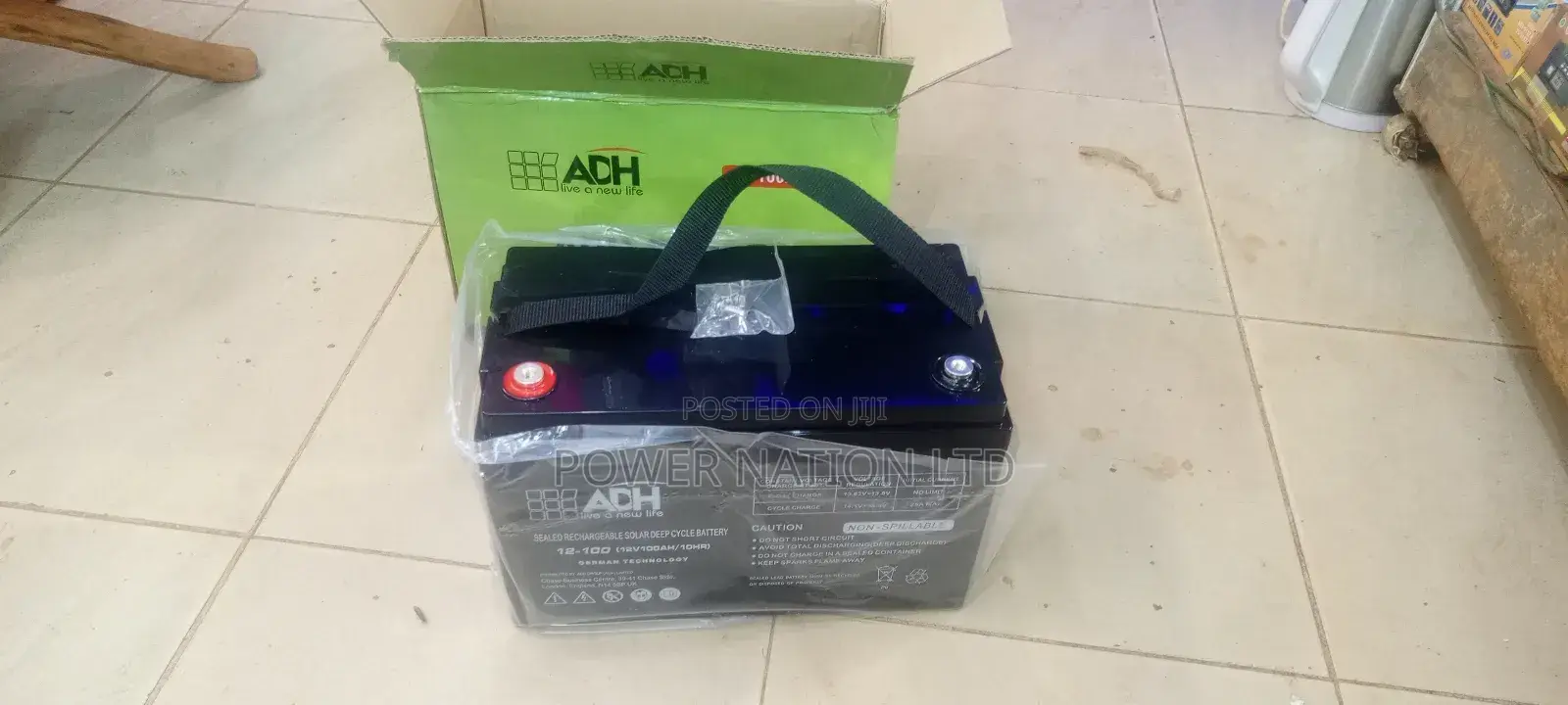 100AH ADH Solar Battery