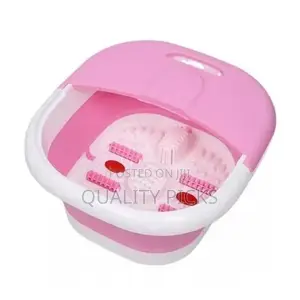 Folding Foot Bath Tub Electric Heating Massager