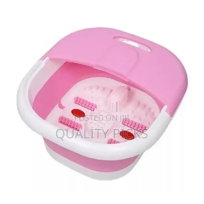 Folding Foot Bath Tub Electric Heating Massager