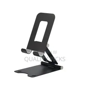 Foldable Rotating Metallic Desktop Phone Stand Tablet