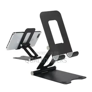 Foldable Rotating Metallic Desktop Phone Stand Tablet