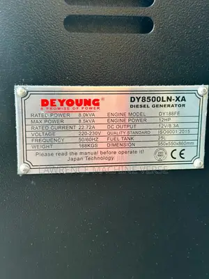 Super Silent Diesel Generator 8500 Watts