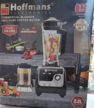 Superior Hoffman Original Quality 2in 1 Commercial Blender