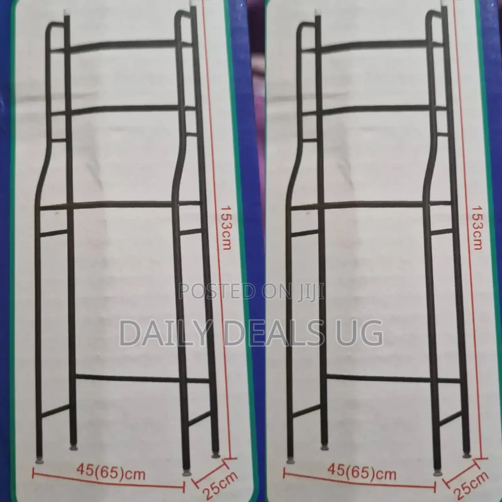 Metallic Toilet Rack
