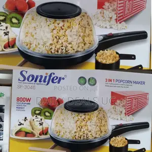 Portable Sonifer Popcorn Maker