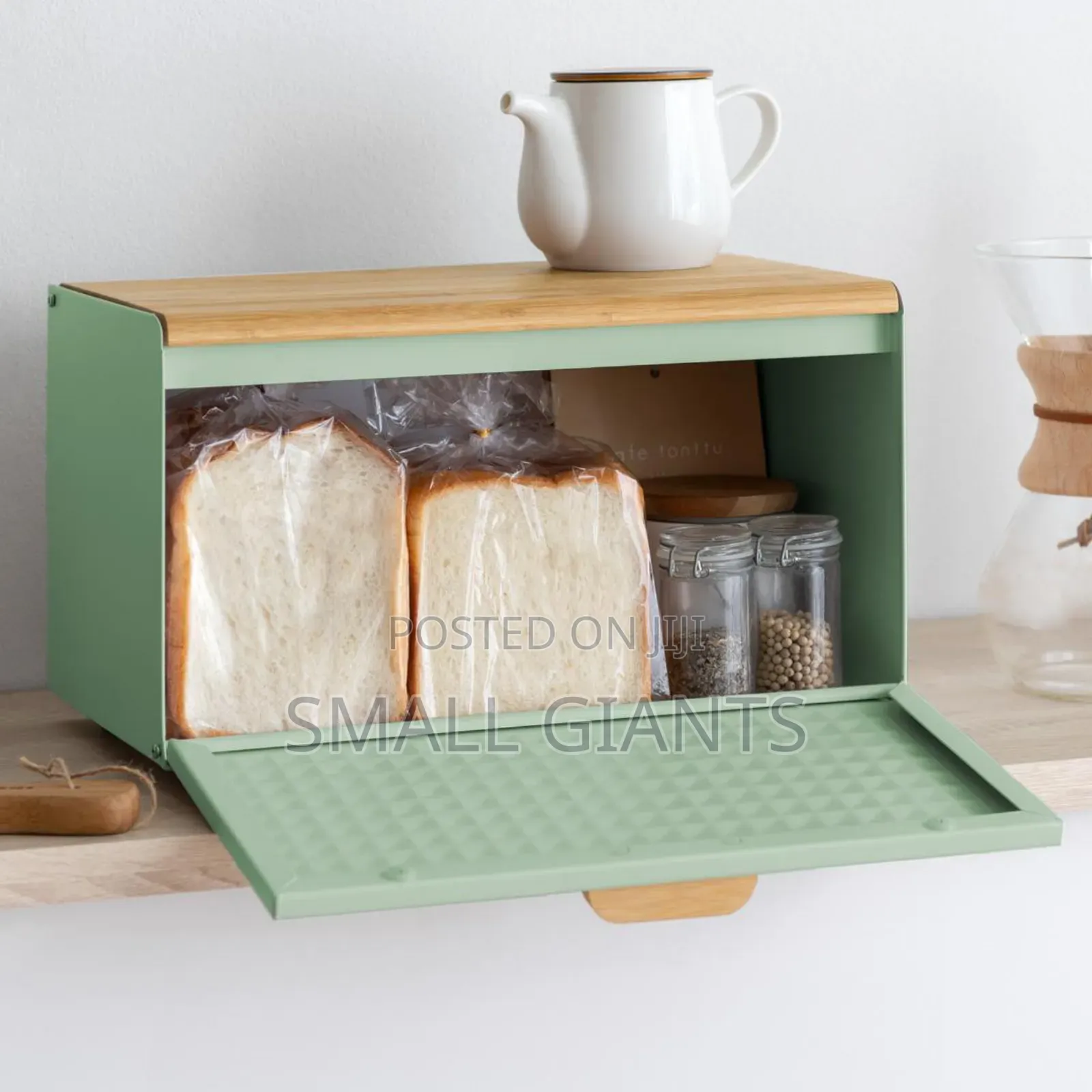 Double Opener Bread Box