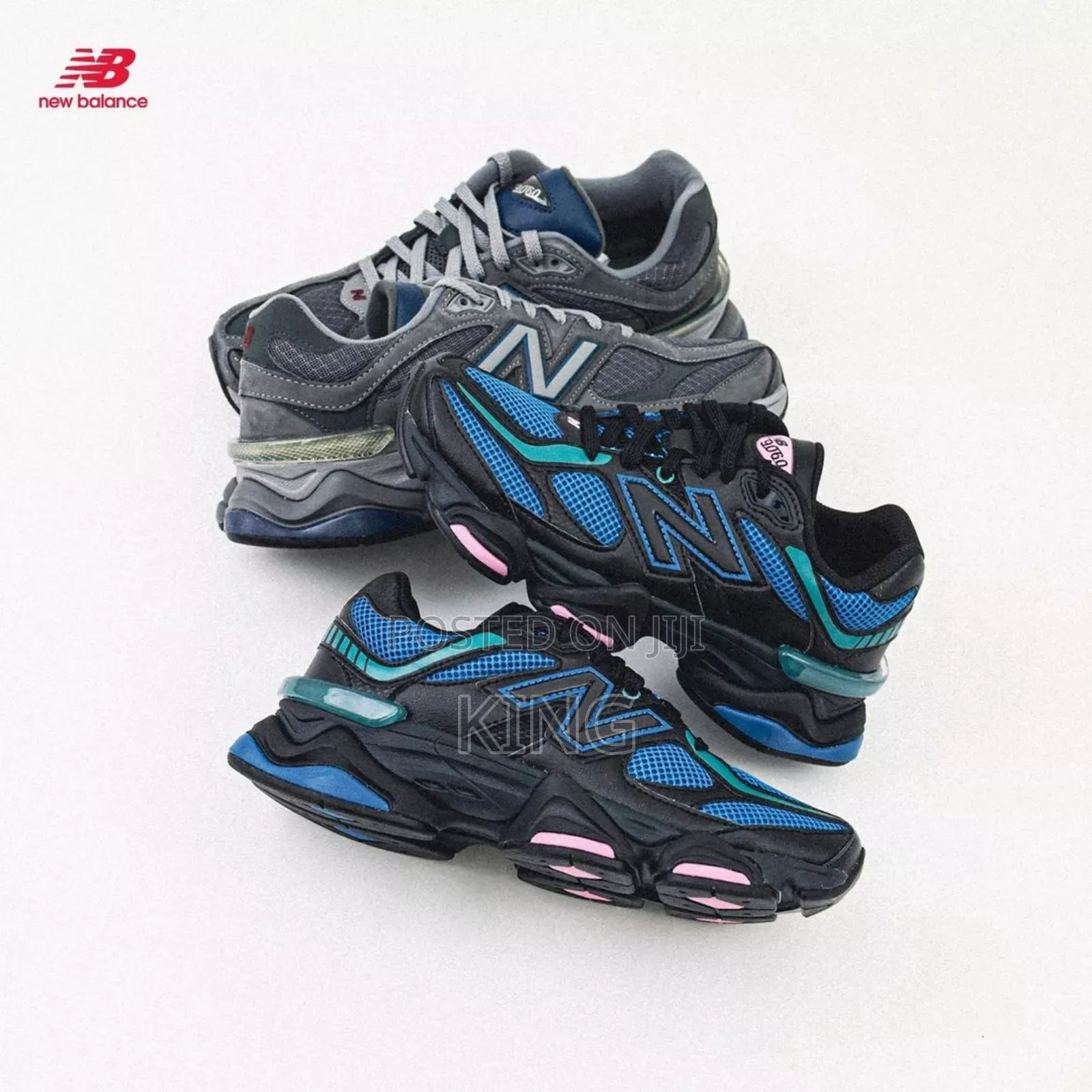 Swift New Balance 9060 Agate Blue Sneakers