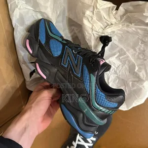 Well-Fitting New Balance 9060 Agate Blue Sneakers