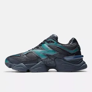 Fuzzy New Balance 9060 Agate Blue Sneakers