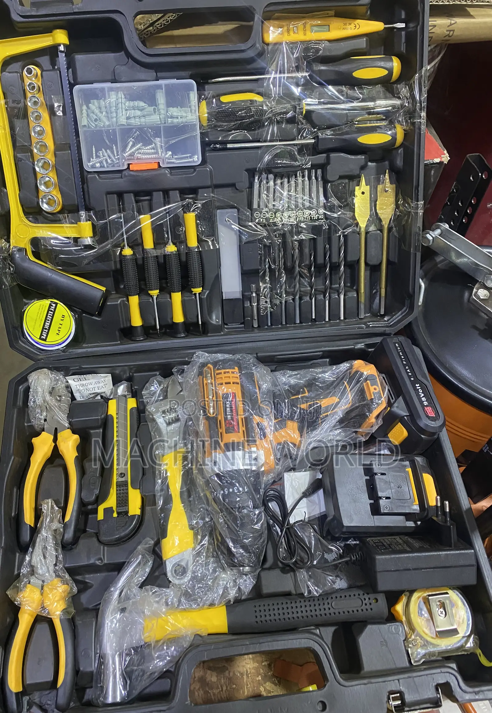 Intimax Electrical Drill Set Rechargeable