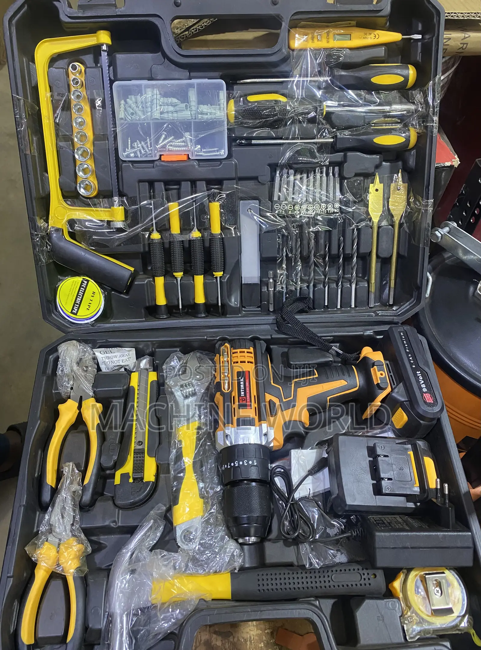 Intimax Electrical Drill Set Rechargeable