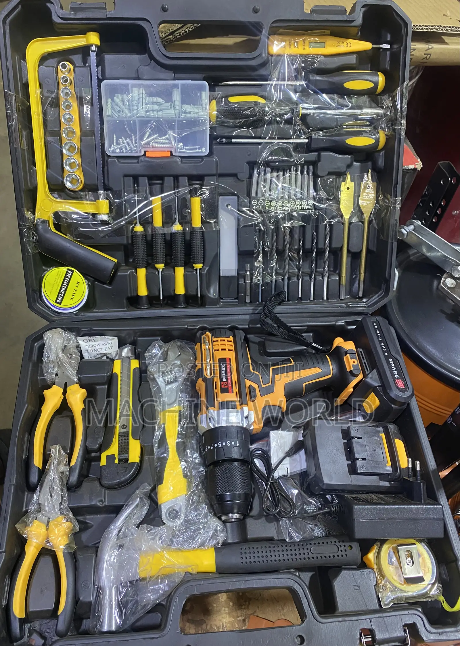Intimax Electrical Drill Set Rechargeable