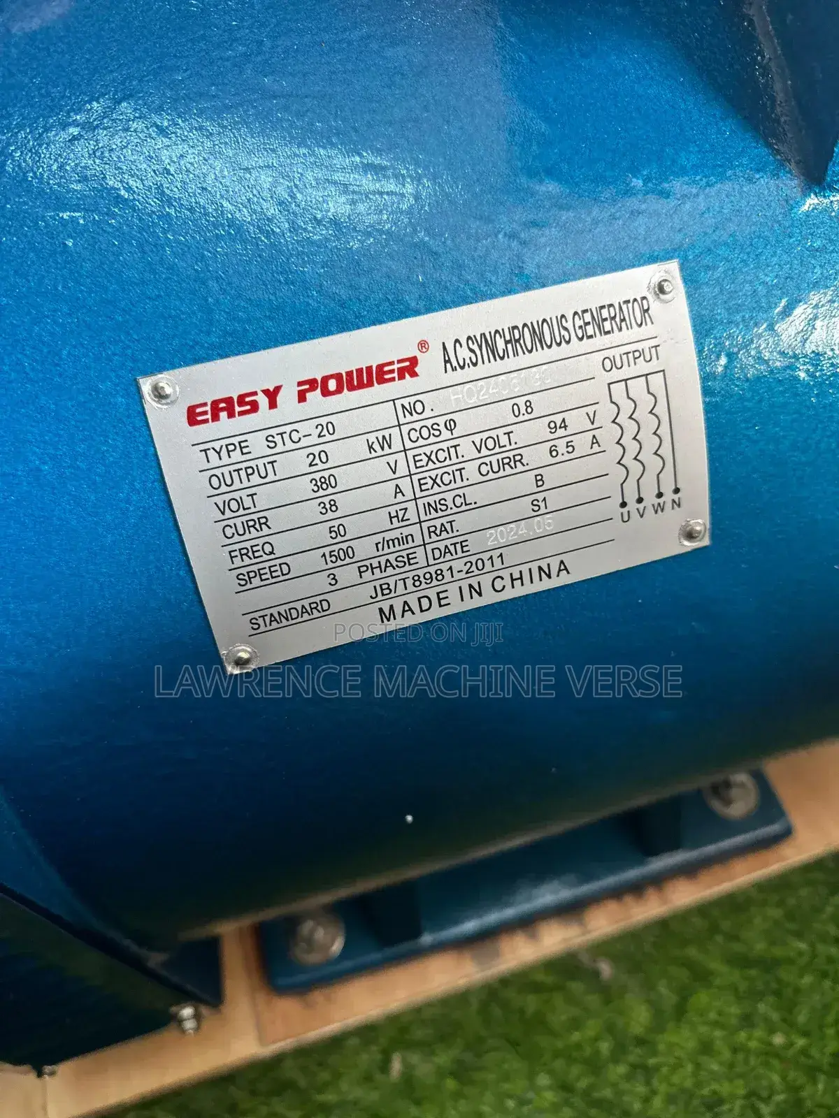Generator 20kw / Alternator 380v 24 Kw
