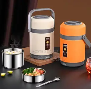 Portable Thermal Stainless Steel Lunch Box / Food Warmer