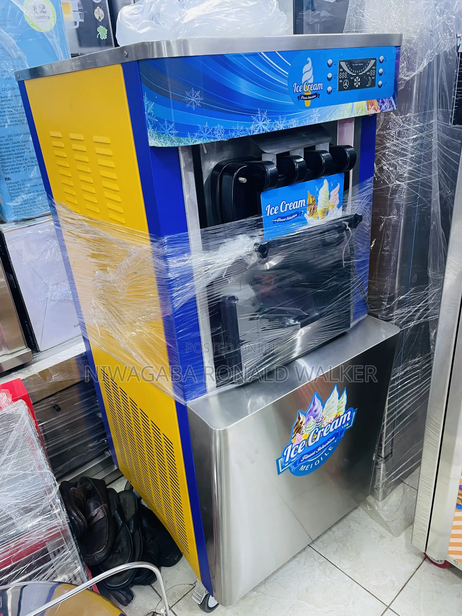 Heavy Duty Ice Cream Machine 16-22l