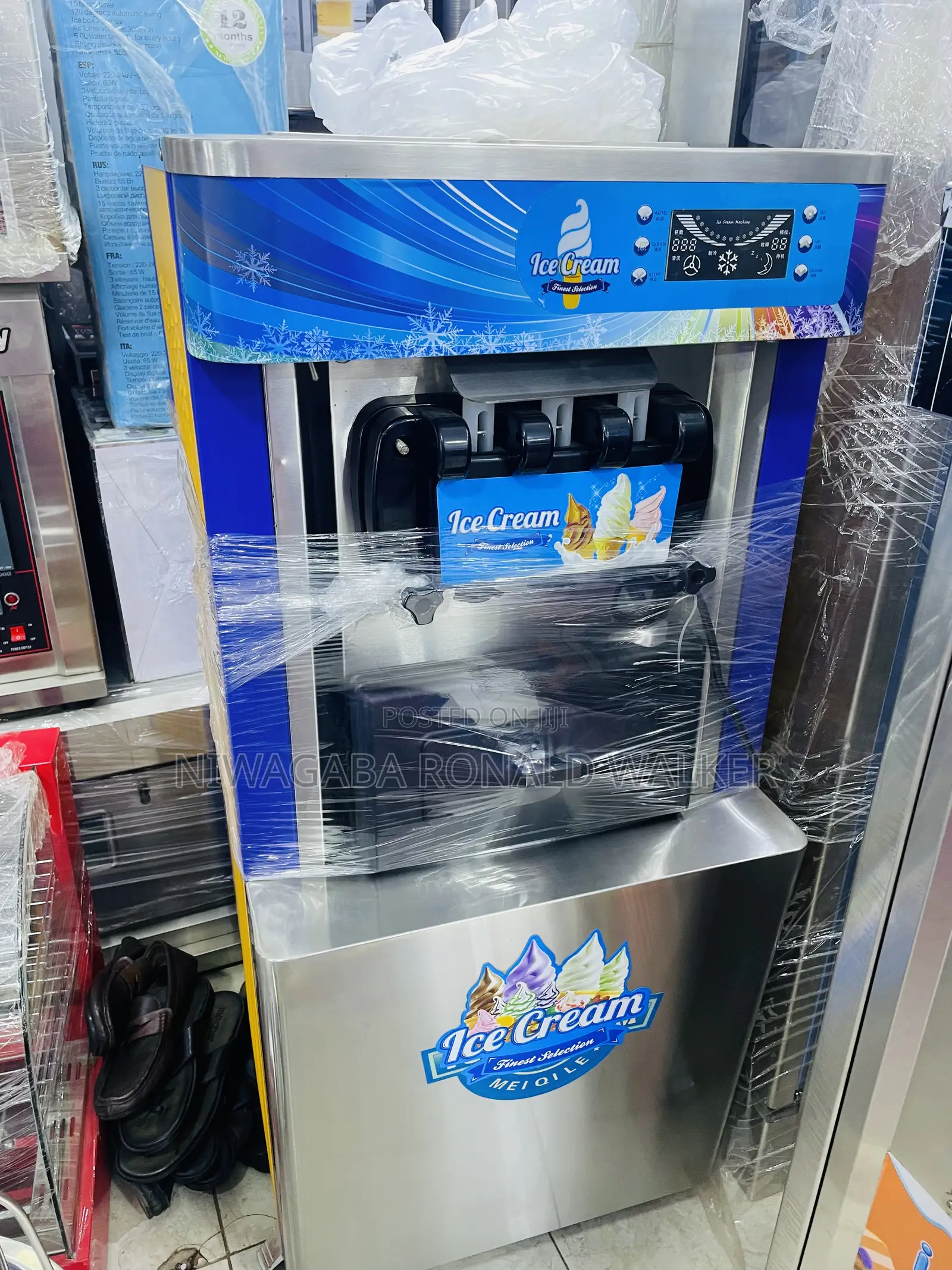 Heavy Duty Ice Cream Machine 16-22l