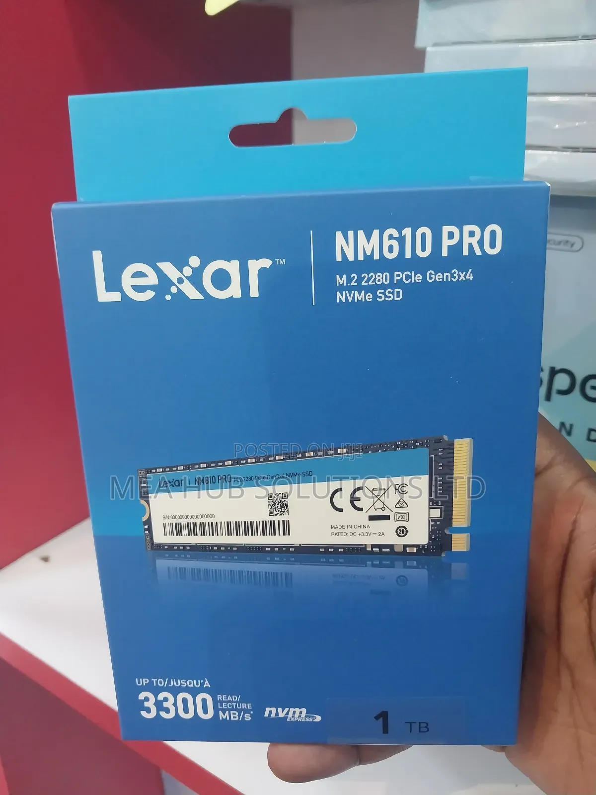 SSD Nvme 1tb Lexar