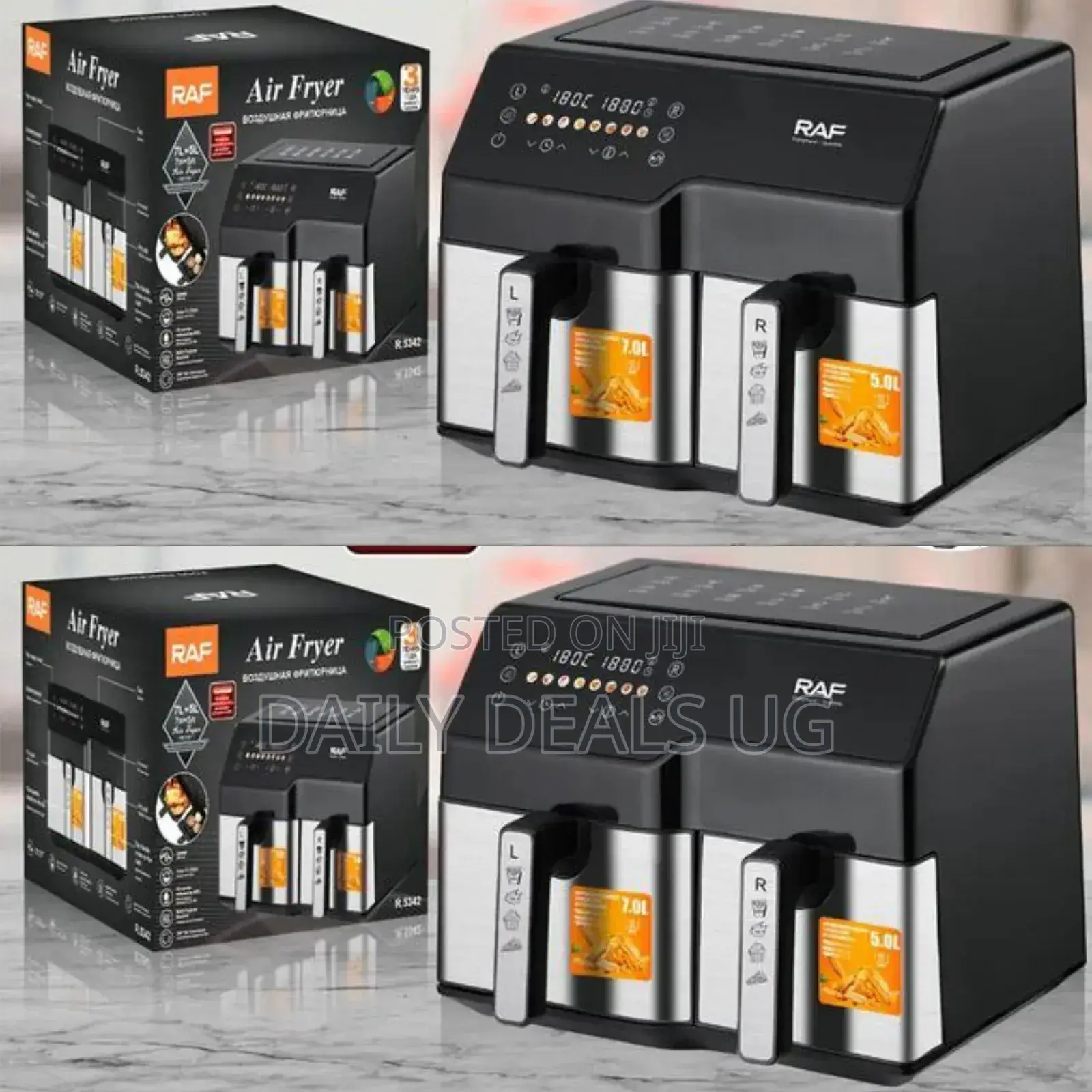 Double RAF Air Fryer