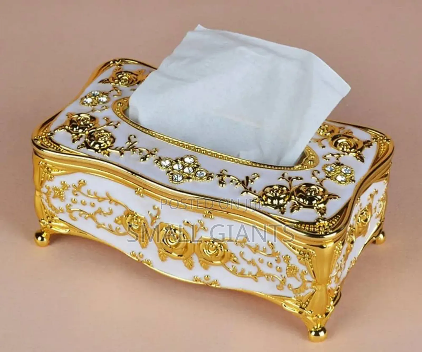 Golden Tissue Holder