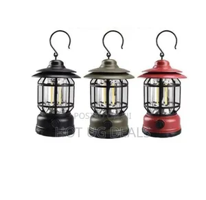 Camping Lantern Living Room Rechargeable Forest Lamp