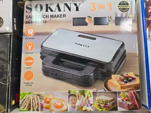 Sokany 3 in 1 Sandwich Maker