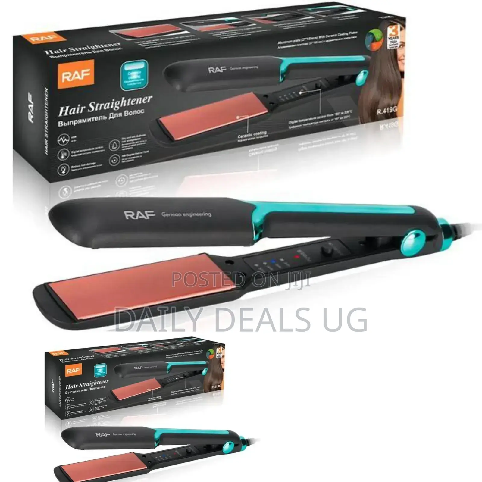 Electric Hair Straightener Iron