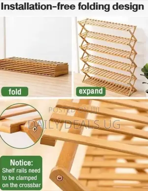 Brand Wooden Shoe Rack